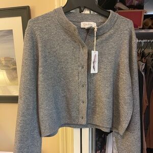 Jessica Simpson Soft Grey Cardigan